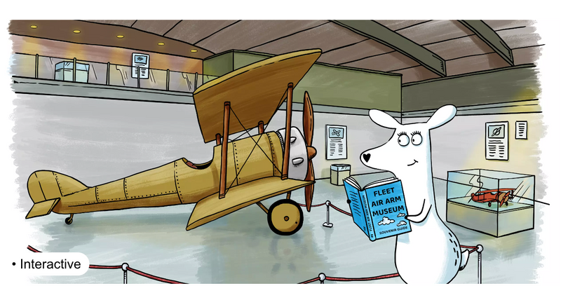 Luna at the Fleet Air Arm Museum