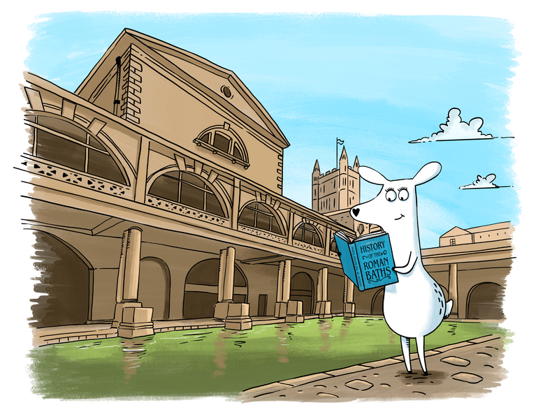 Luna at The Roman Baths