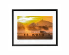 A misty sunrise at the Tor