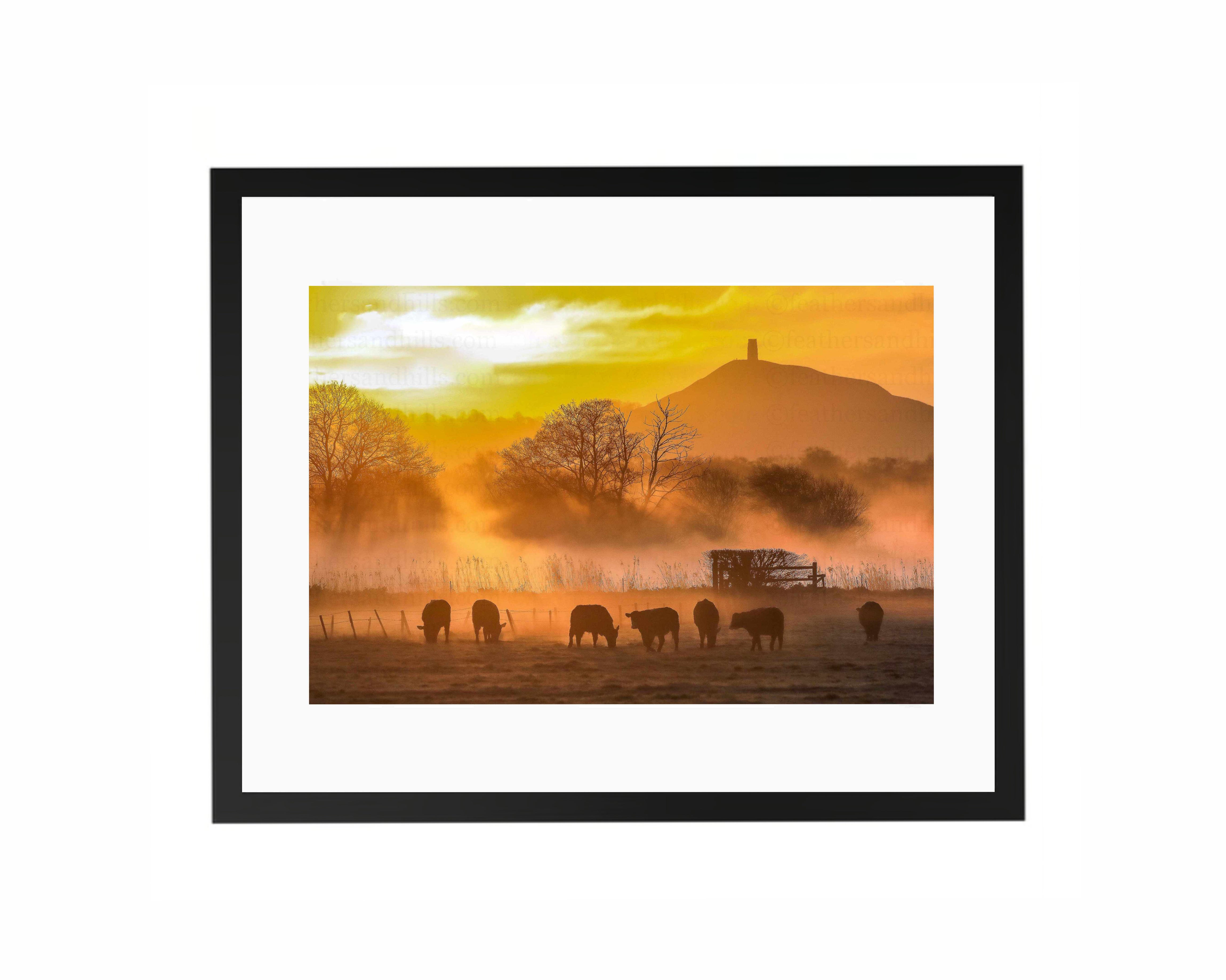 A misty sunrise at the Tor