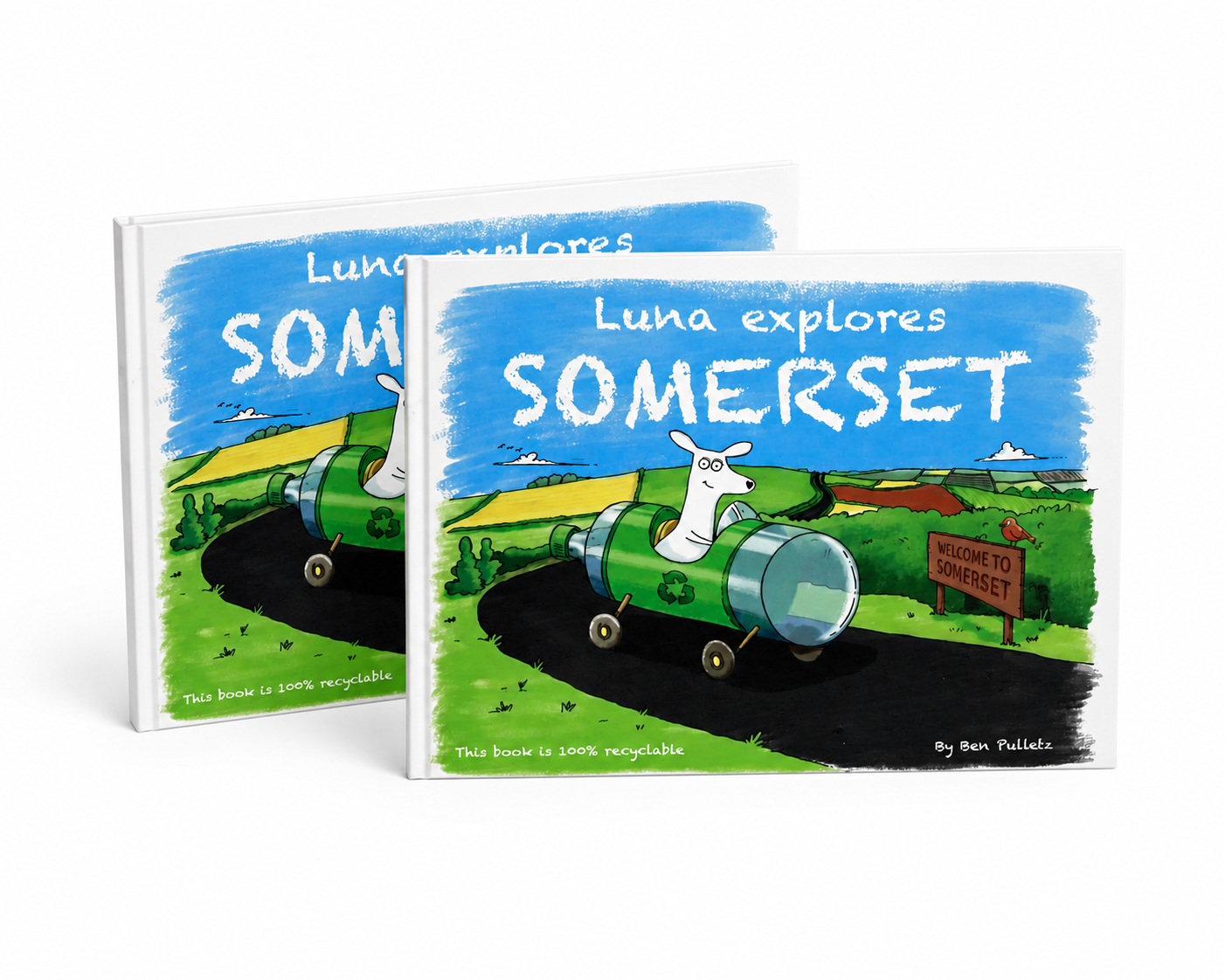 Luna explores Somerset - Pack of 2