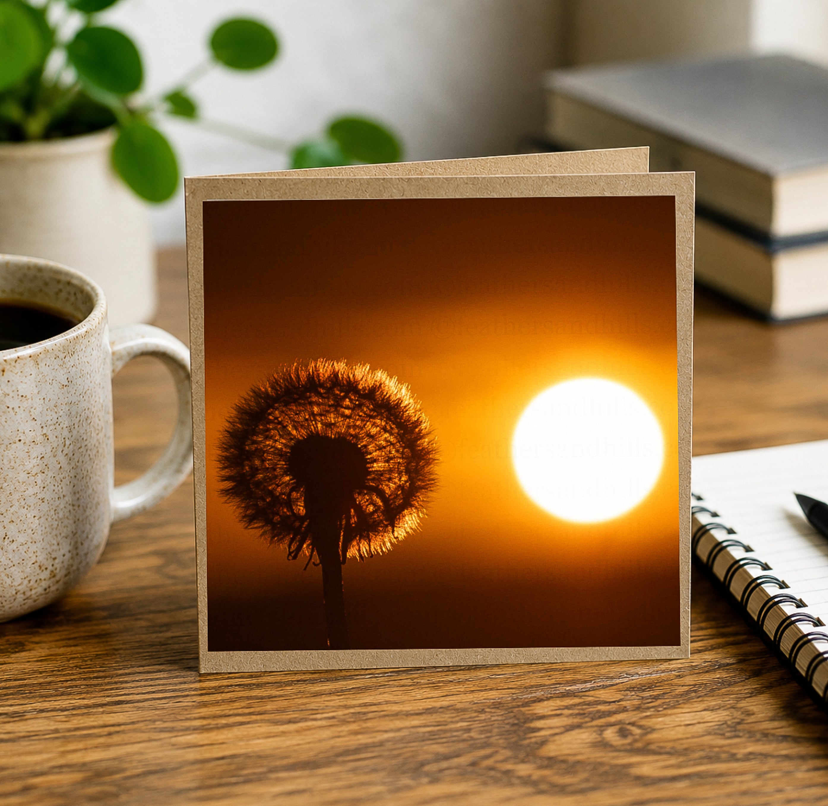 Dandelion sunset