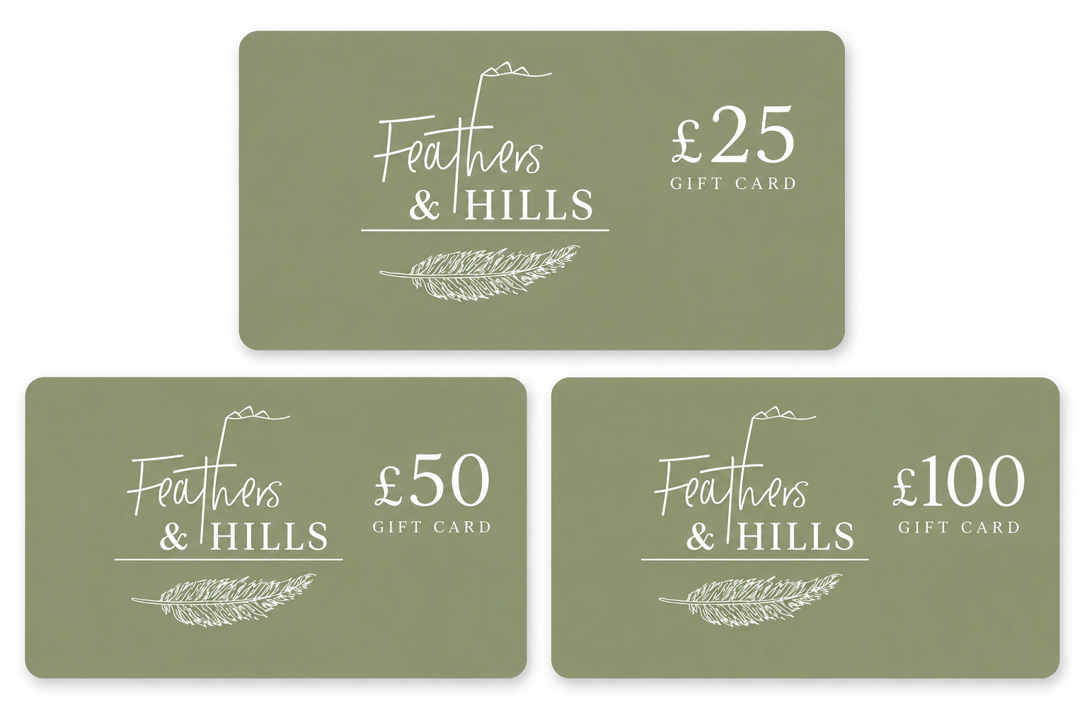 Feathers & Hills Gift Card