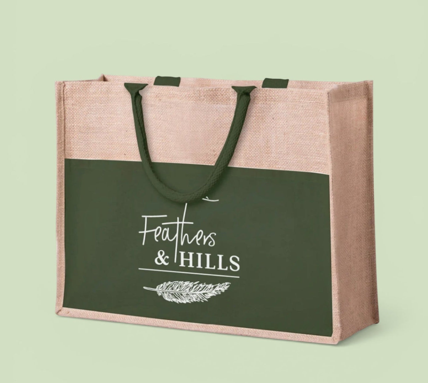 F & H Jute Bag